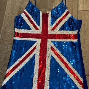 Charades XL British Sequin Dress